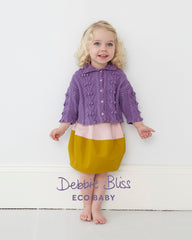 Debbie Bliss Bobble Cable Cardigan Knitting Pattern