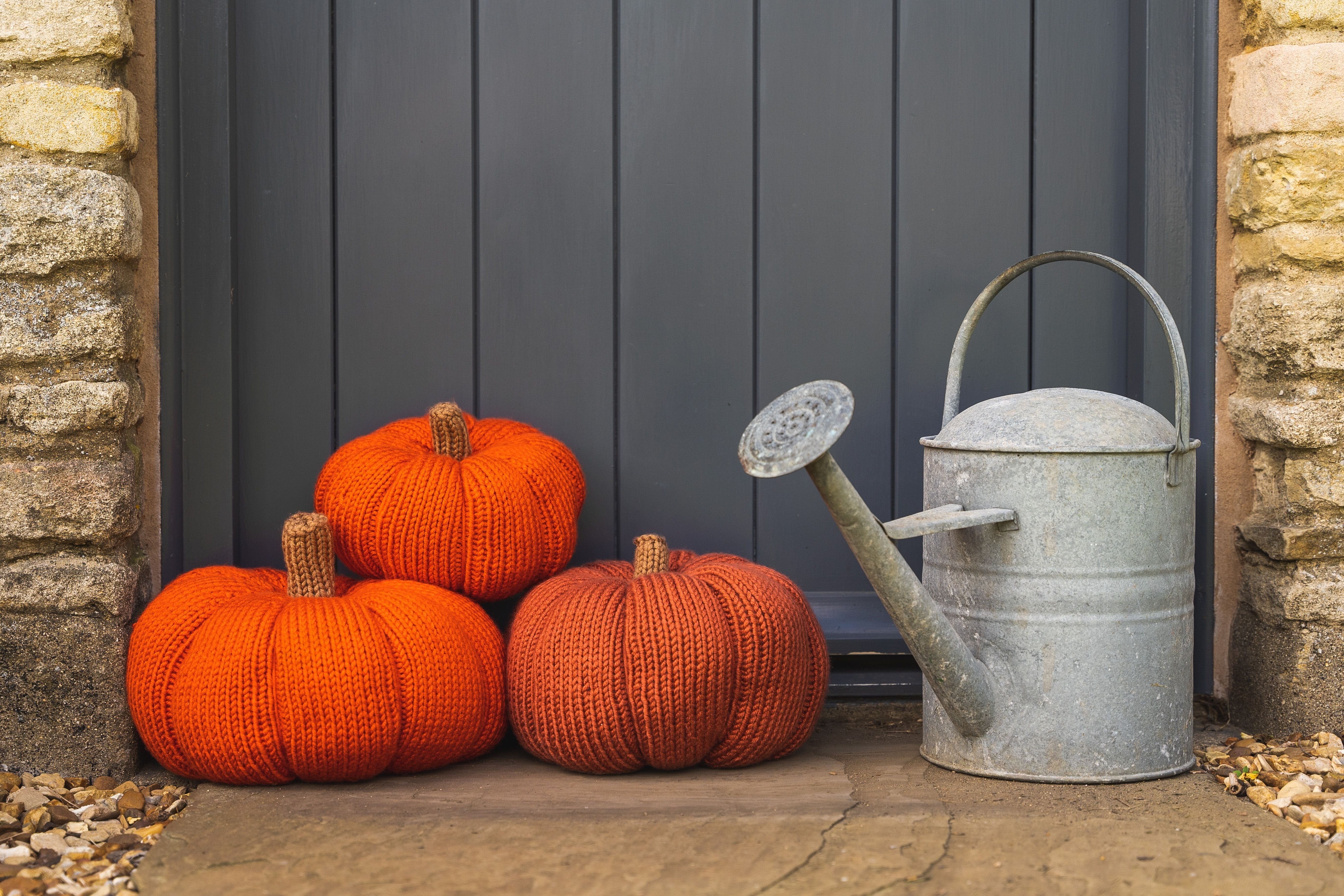 Deramores Pumpkin Decoration Knitting Pattern