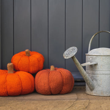 Deramores Pumpkin Decoration Knitting Pattern