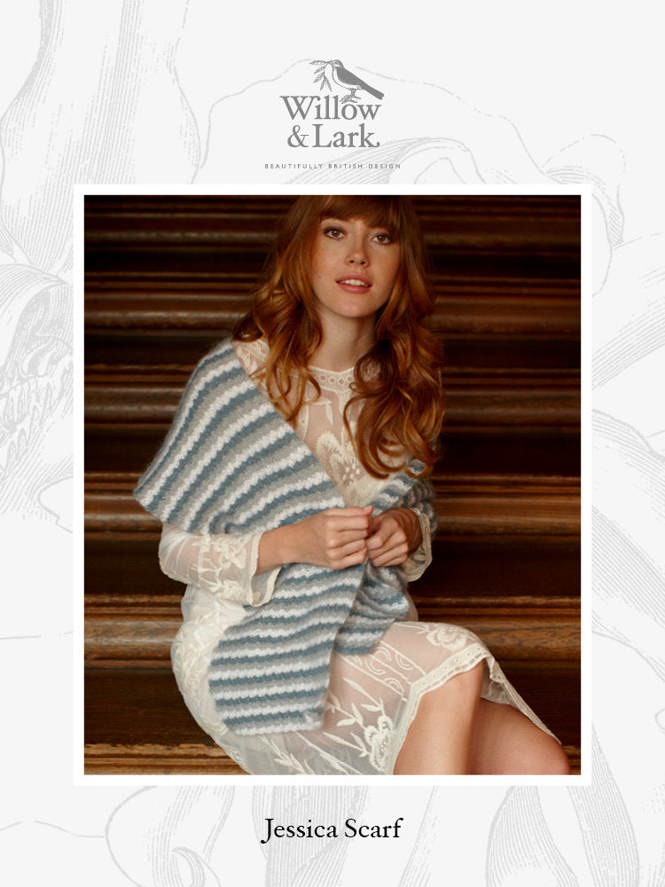 Willow & Lark Jessica Scarf Crochet Pattern