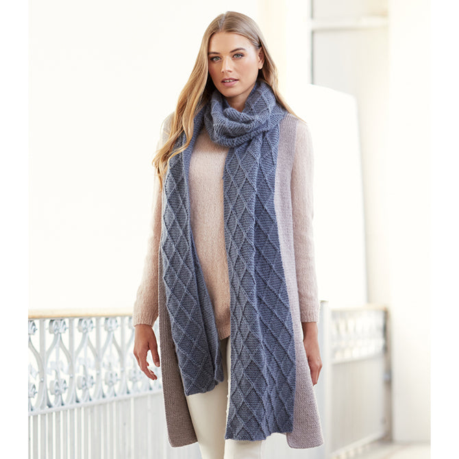 Rowan 10 Scarf Knitting Pattern