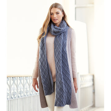 Rowan 10 Scarf Knitting Pattern