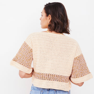 Paintbox Yarns Terramar Top Crochet Pattern