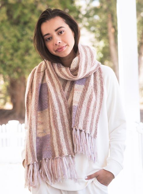Varennes Shawl Wrap Knitting Pattern