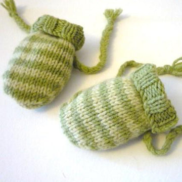 Easy Baby Stripe Mittens