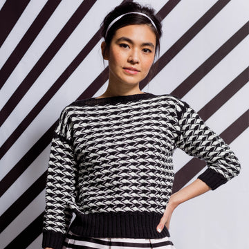MillaMia Fragment Jumper Knitting Pattern