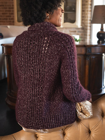 Jasper Cardigan in Berroco Gimlet PDF