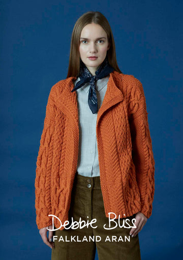 Debbie Bliss Elin Jacket Knitting Pattern