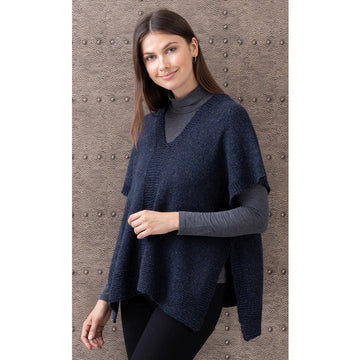 String Rachel Poncho Cape Knitting Pattern