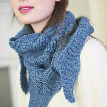 Beatriz Shawl Wrap Knitting Pattern
