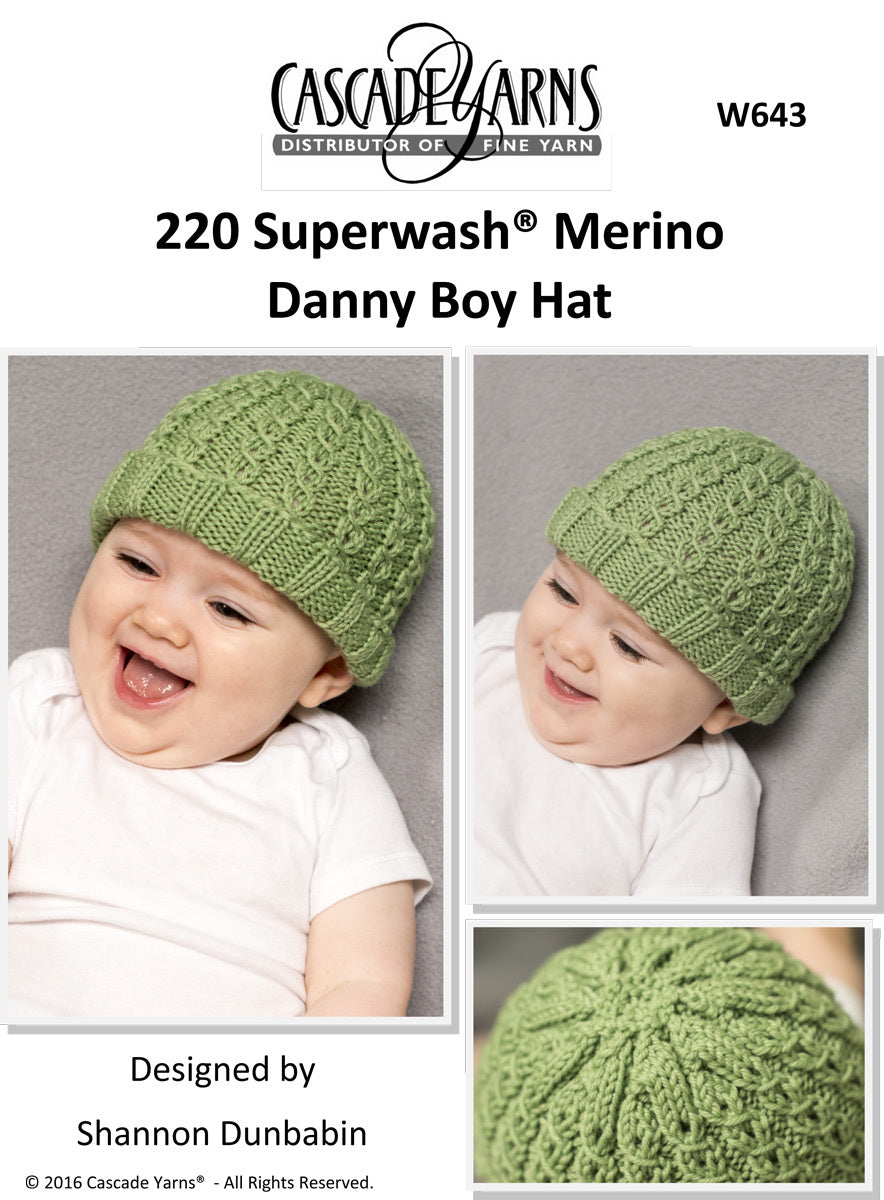 Cascade Yarns W Danny Boy Hat Knitting Pattern