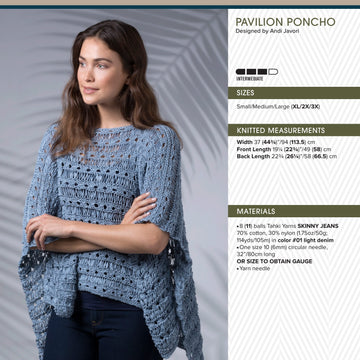 Tahki Yarns Pavilion Poncho PDF