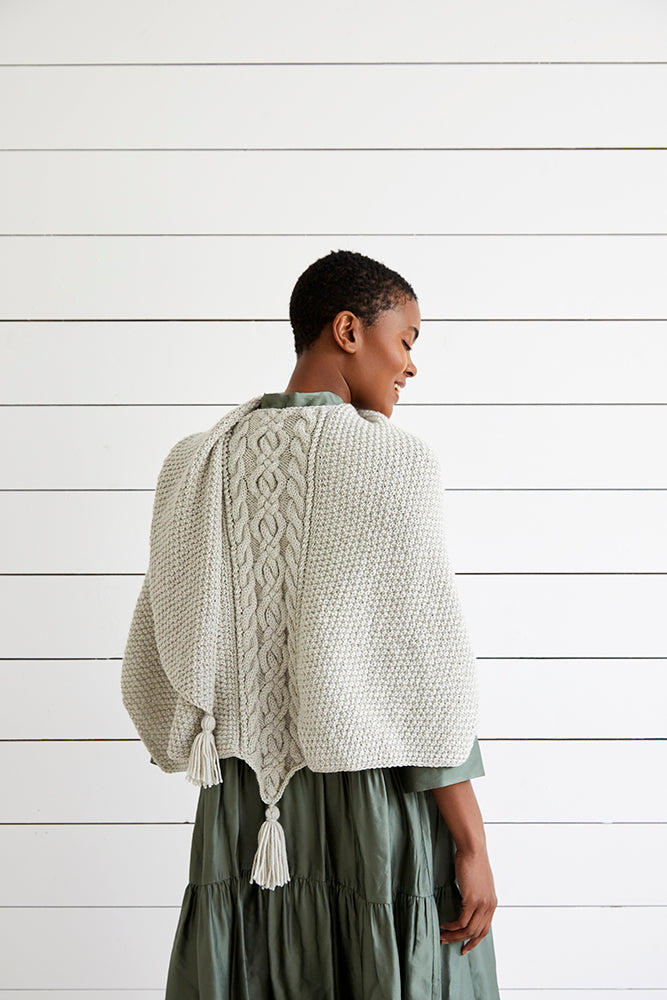 Debbie Bliss Sami Shawl Knitting Pattern