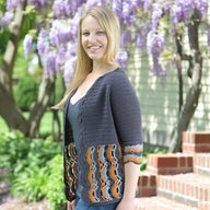 Valley Yarns Alexandrium Cardigan Crochet Pattern