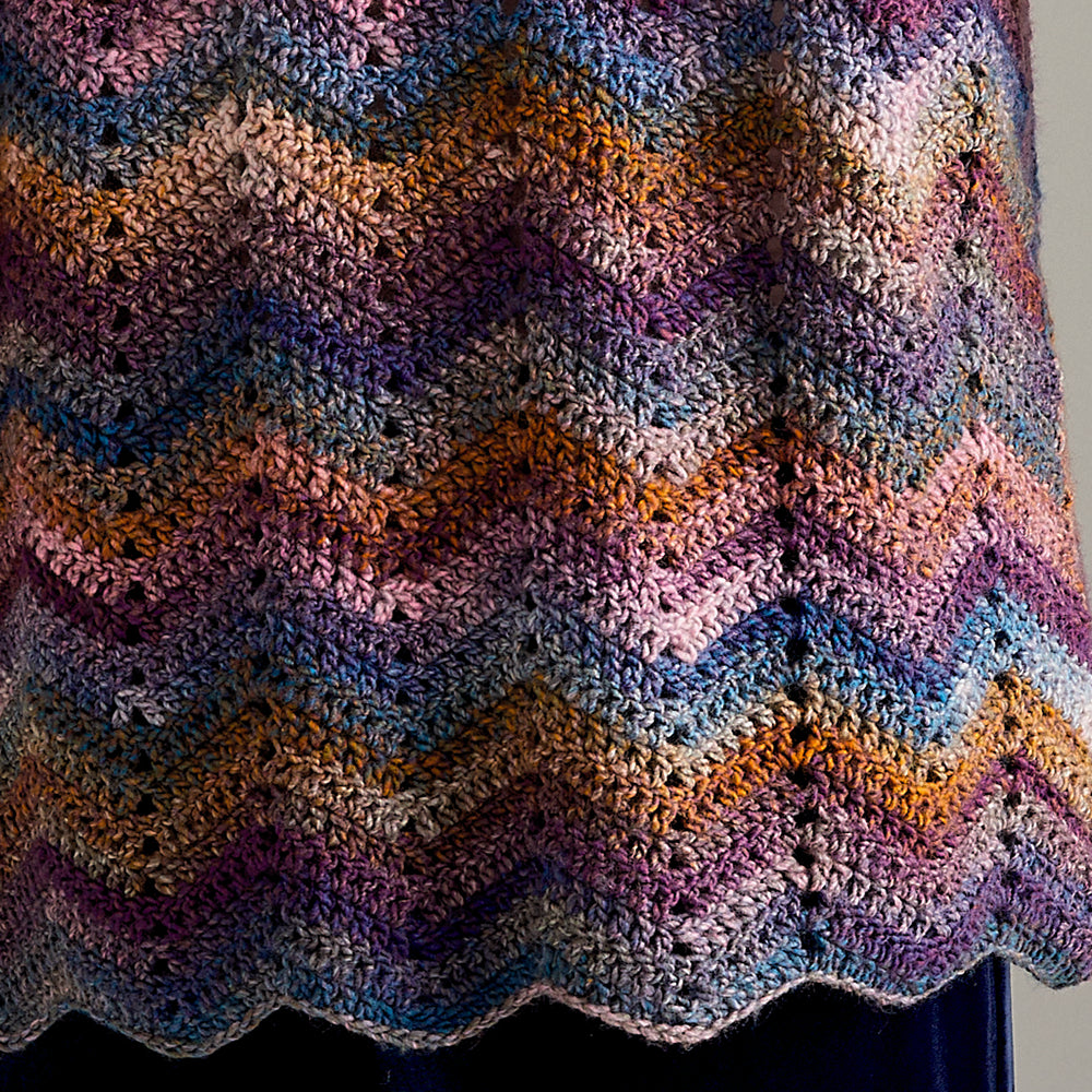 Sirdar Moonlight Bloom Cardigan Crochet Pattern