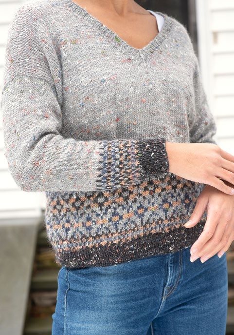 Waverly Sweater Jumper Knitting Pattern