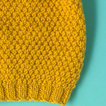 Paintbox Yarns Forest Moss Beanie Knitting Pattern