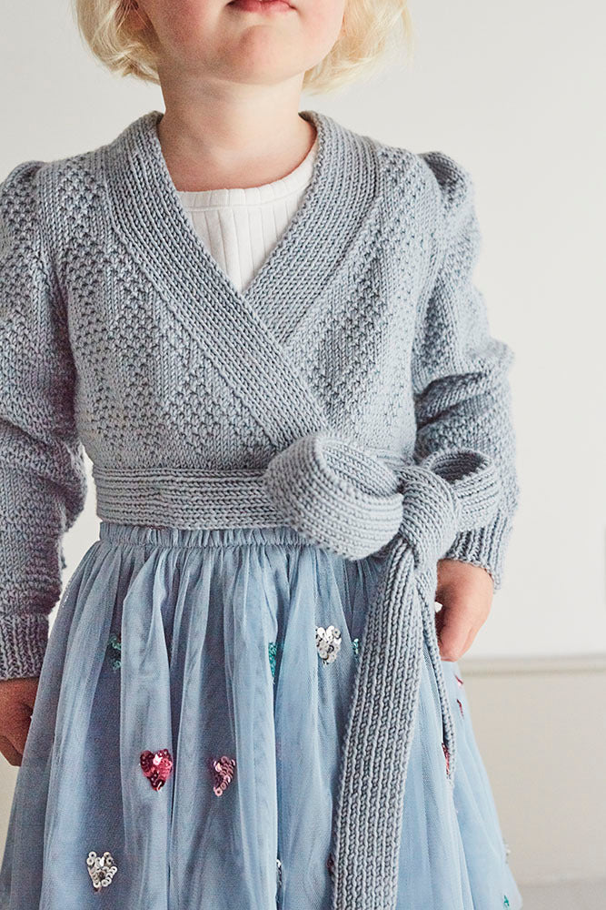 MillaMia Florentina Wrap Cardigan Knitting Pattern