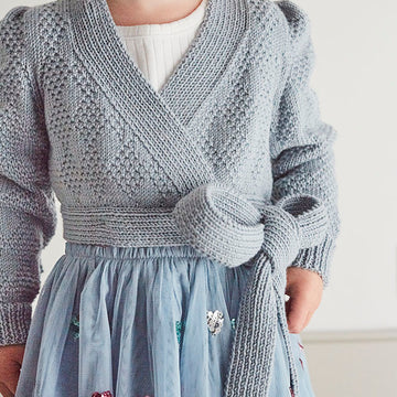 MillaMia Florentina Wrap Cardigan Knitting Pattern
