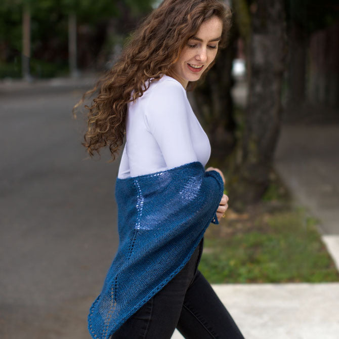 Shibui Knits Umbria Wrap Knitting Pattern