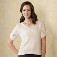 Valley Yarns Purlless Pullover Knitting Pattern