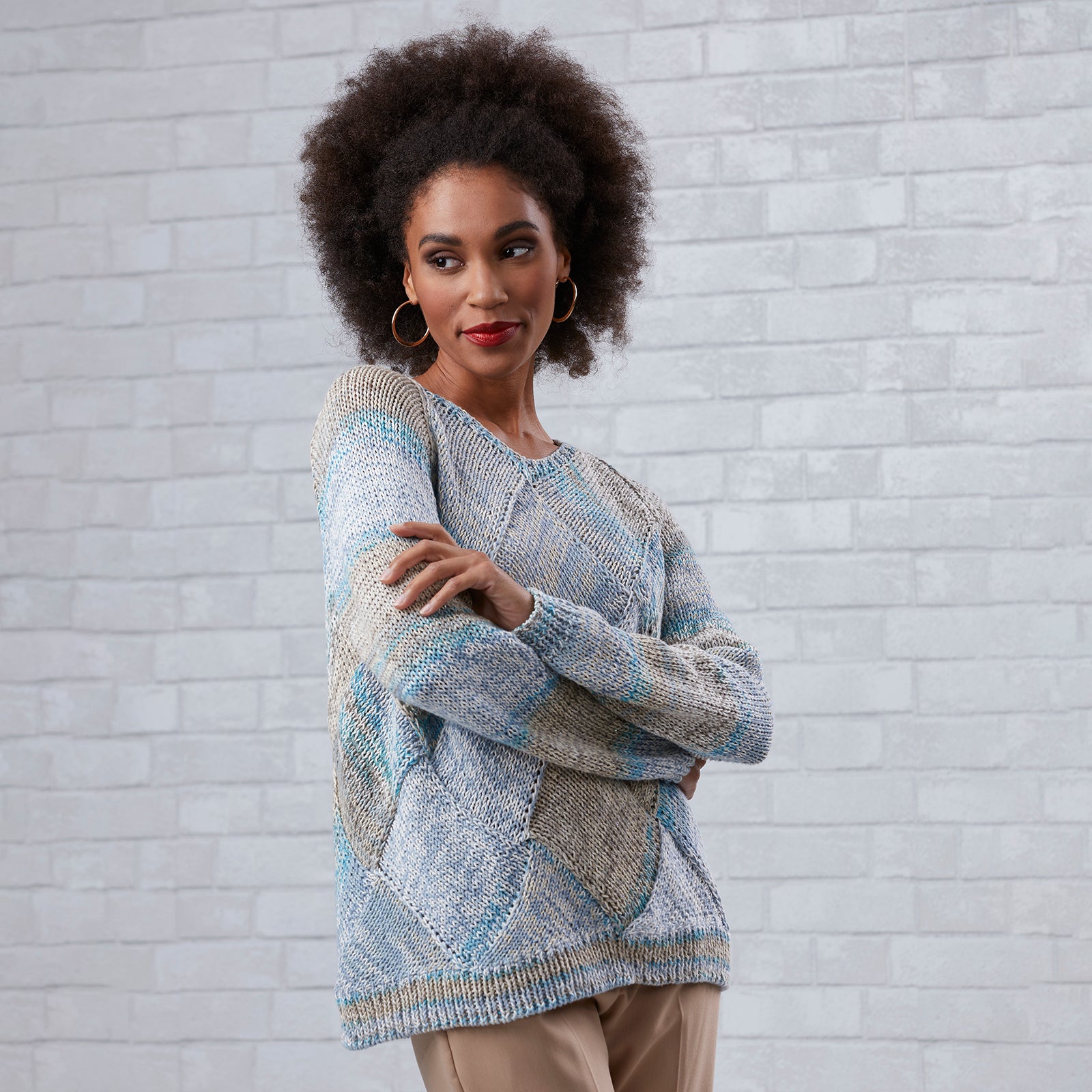 Sesia Rosie Pullover Jumper Knitting Pattern
