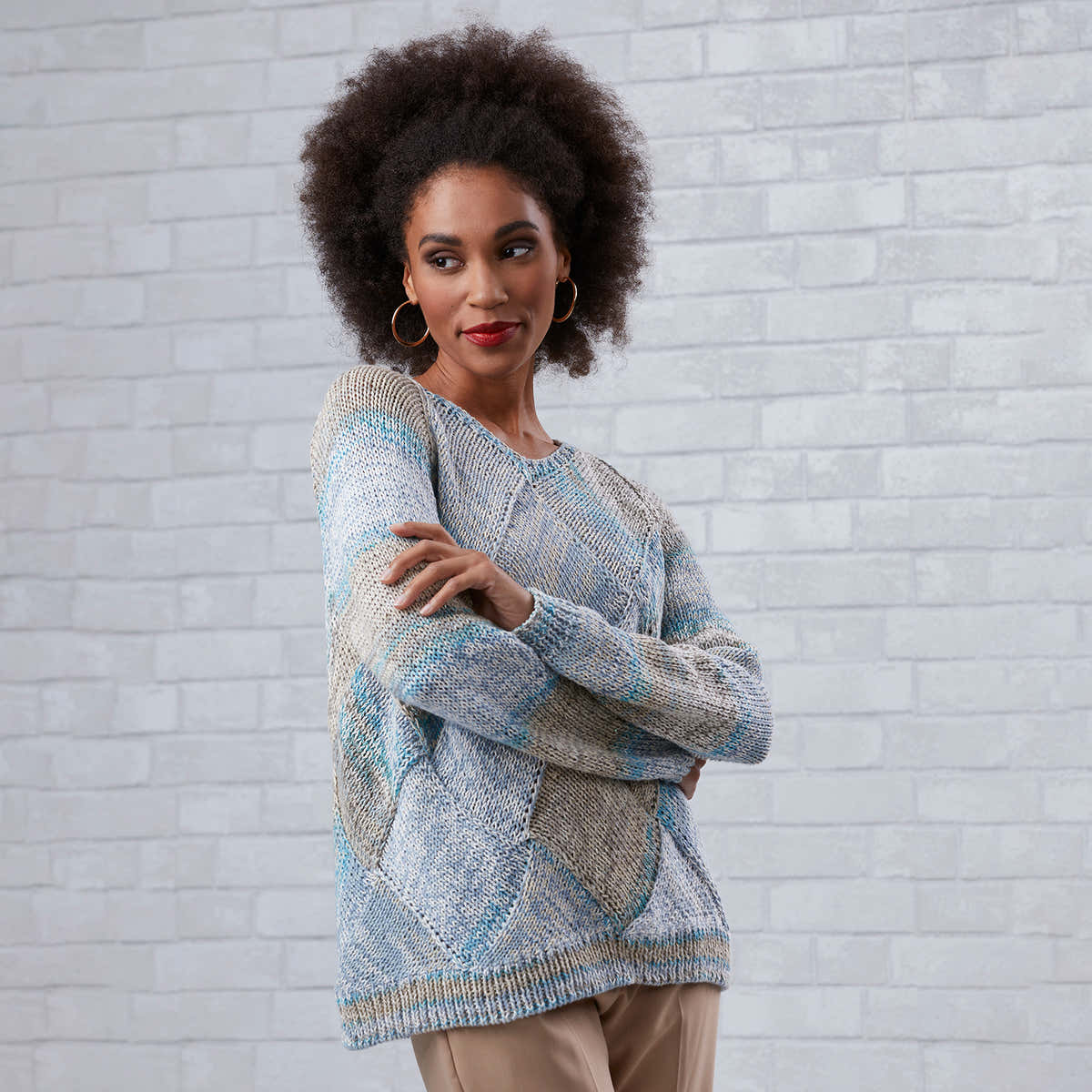 Sesia Rosie Pullover Jumper Knitting Pattern