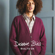 Debbie Bliss Man's Classic Cardigan Knitting Pattern