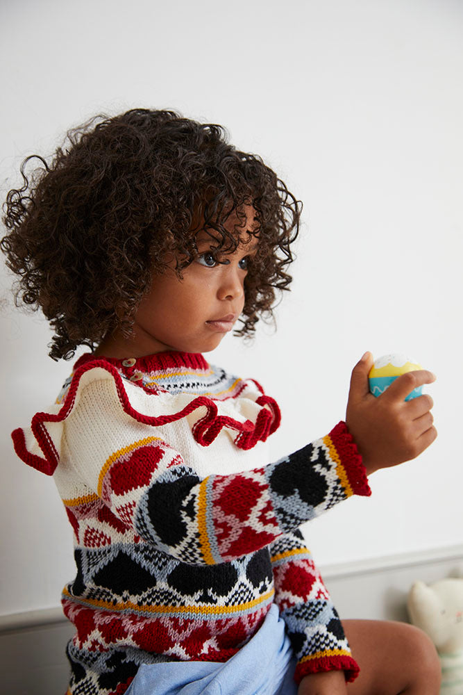 MillaMia Alice Frill Jumper Knitting Pattern
