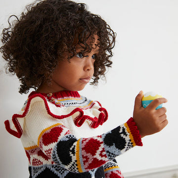 MillaMia Alice Frill Jumper Knitting Pattern