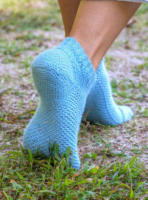 Bocce & Hide and Seek Socks Crochet Pattern
