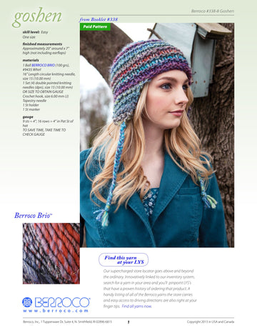 Berroco 338 Goshen PDF