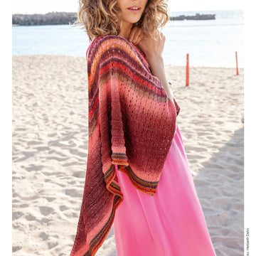 Lana Grossa 15 Shawl Wrap Knitting Pattern