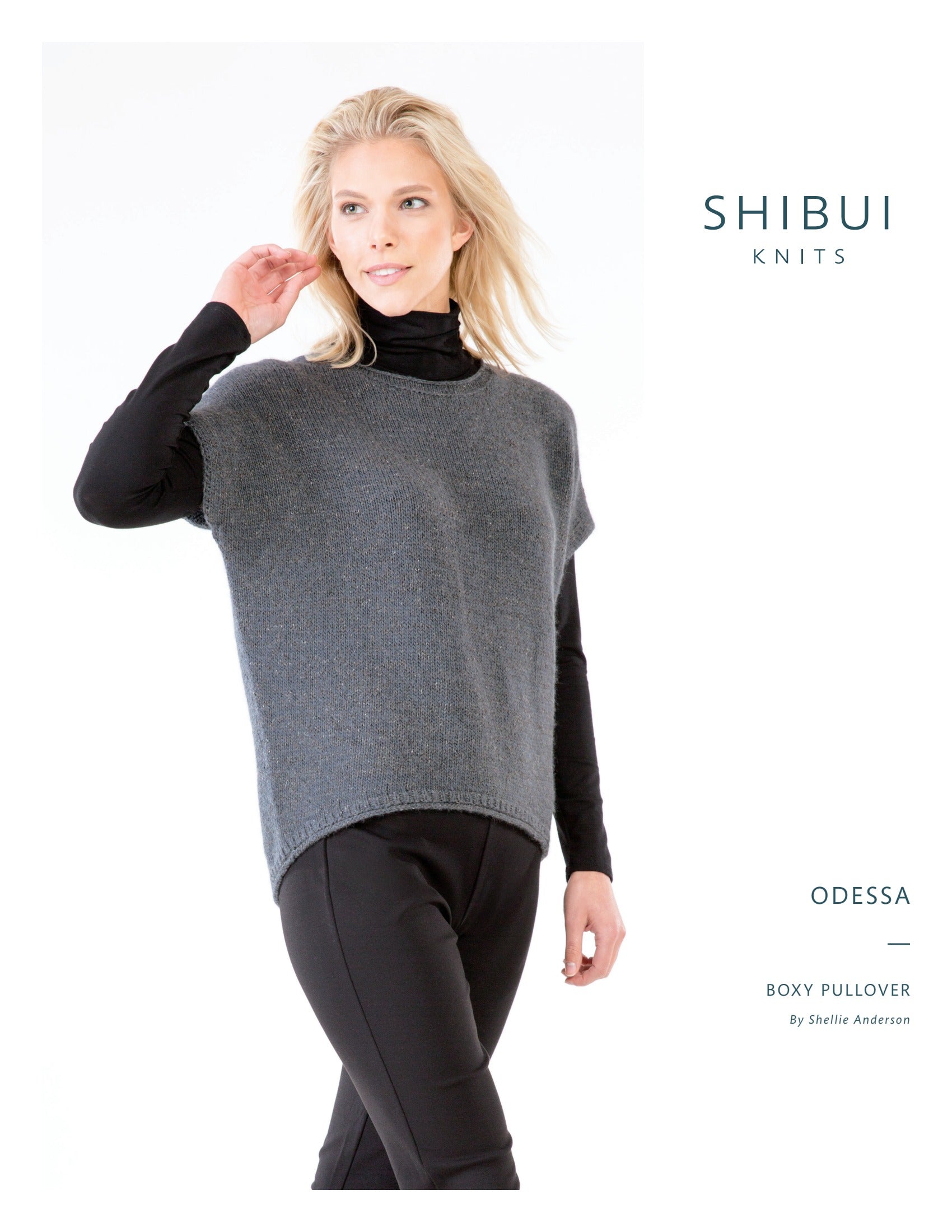 Shibui Knits Odessa Jumper Knitting Pattern