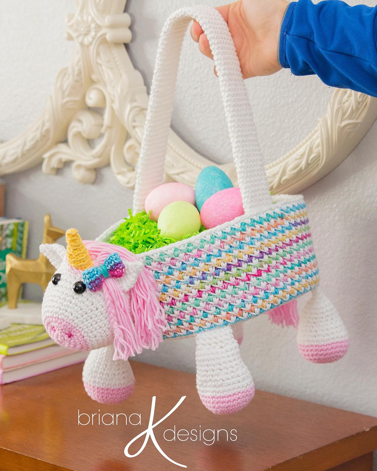 Unicorn Easter Basket