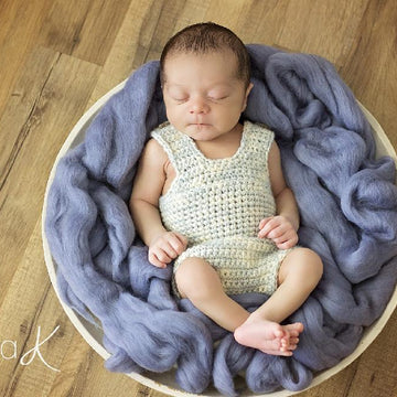 Simple Crochet Newborn Onsie