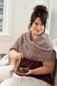 Berroco Rest & Reset Chodron Shawl Crochet Pattern