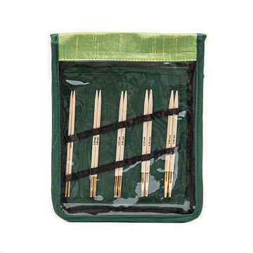 KnitPro Bamboo Interchangeable Needle Tips (Starter Set of 5 Sizes)