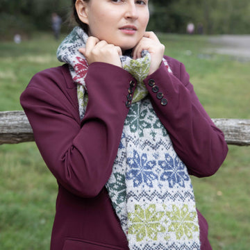 Snow Crystal Scarf