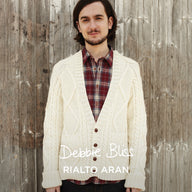 Debbie Bliss Will's Classic Aran Cardigan Knitting Pattern