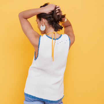 Paintbox Yarns Tourmaline Tank Knitting Pattern