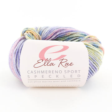 Ella Rae Cashmereno Sport Speckled Yarn - Merino Wool Sport