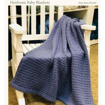 Plymouth Yarn 0667 Heirloom Baby Blankets Knitting Pattern