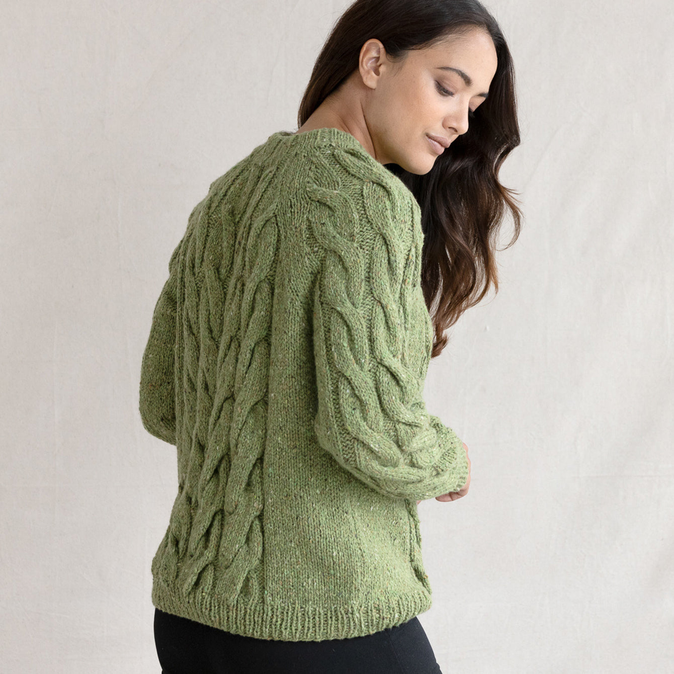 String Willow Pullover Scarf Knitting Pattern