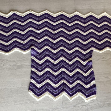 Harriette's EASY Ripple Sweater Wrap