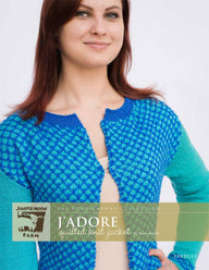 J'adore Quilted Knit Jacket Knitting Pattern