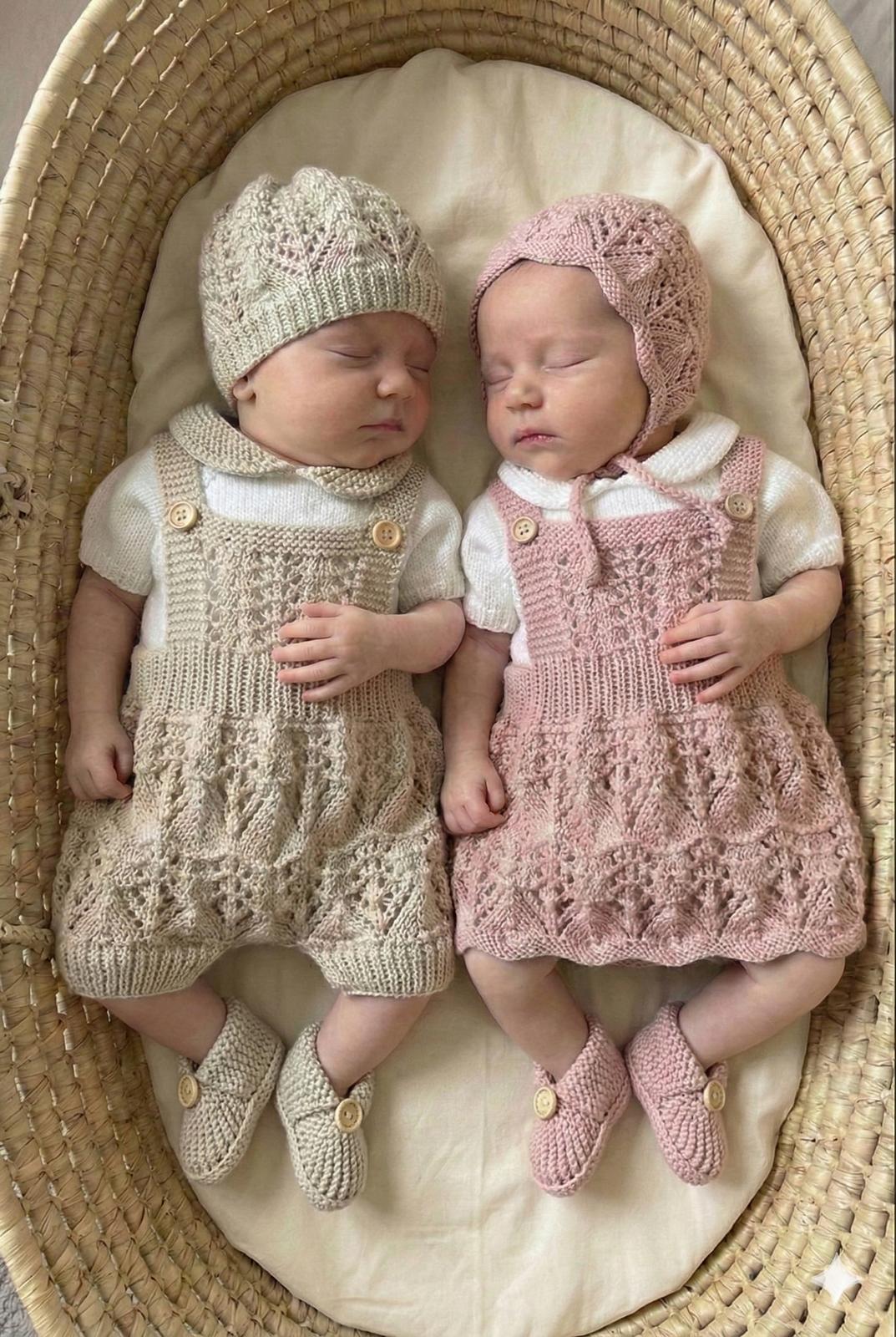 'Tim & Kim' Multi piece twin set