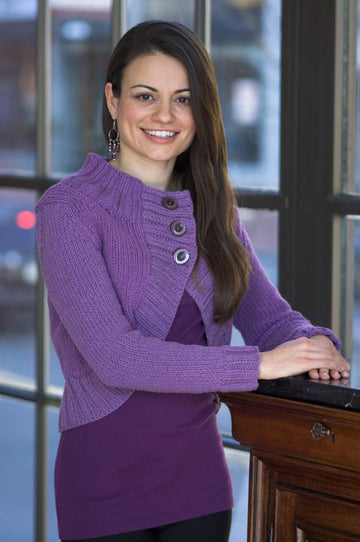 Cardigan in Plymouth Yarn Jeannee Chunky - 2156 - PDF