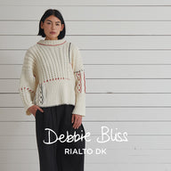 Debbie Bliss Alina Cable Sweater Knitting Pattern