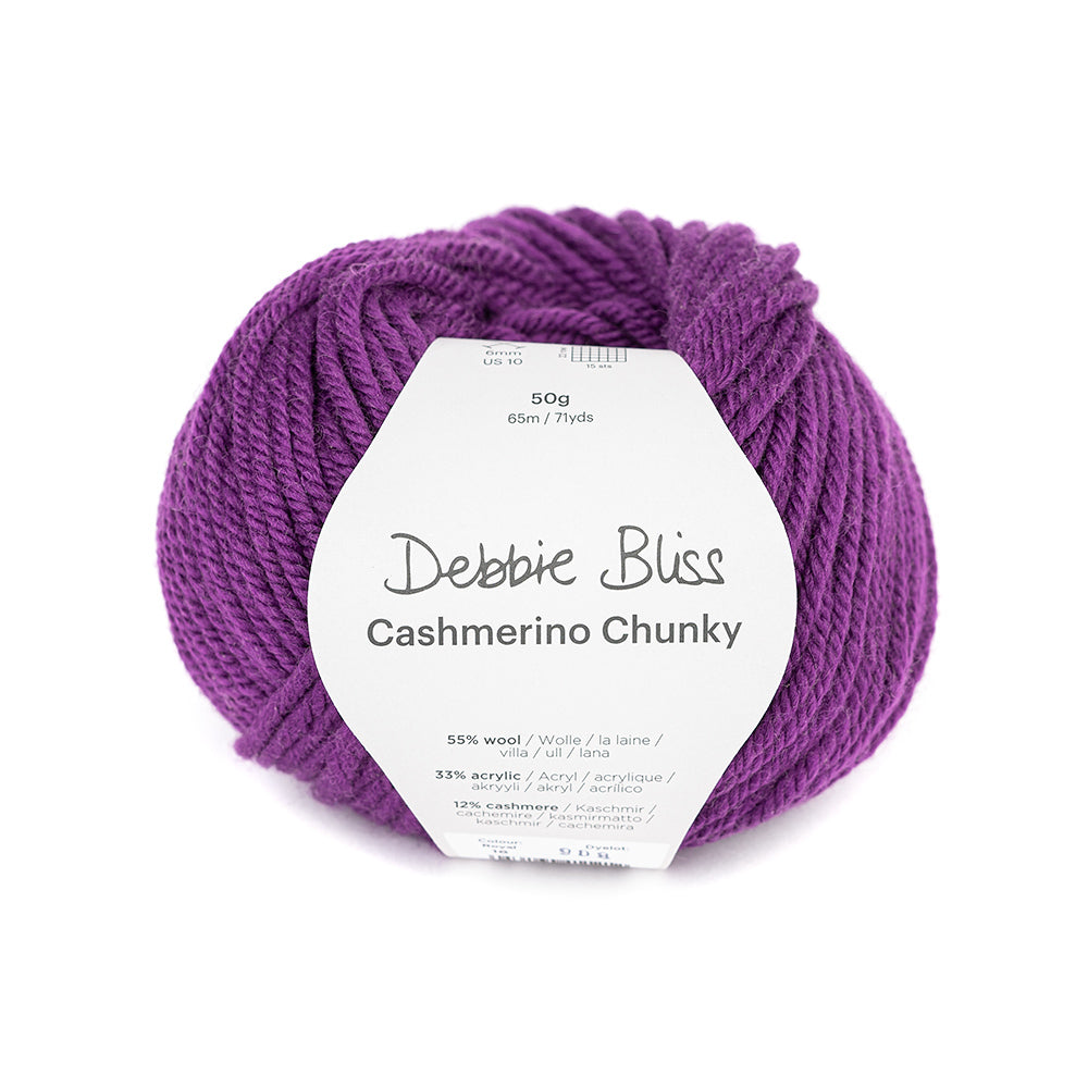 Debbie Bliss Cashmerino Chunky Yarn - Wool Chunky